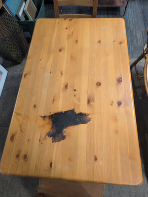 Wooden Rectangular Dining Table
