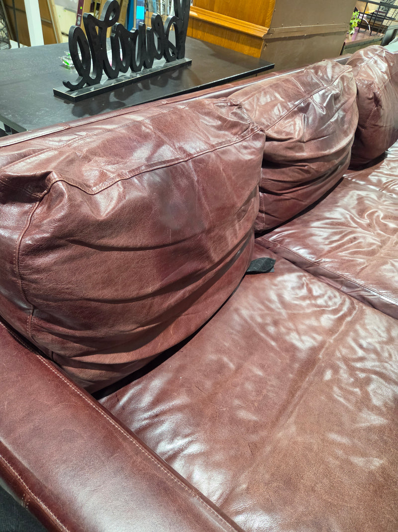 Brentwood Pleather Sofa