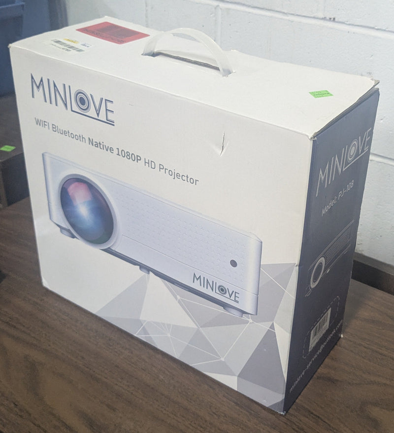 MinLove Wifi Bluetooth Projector