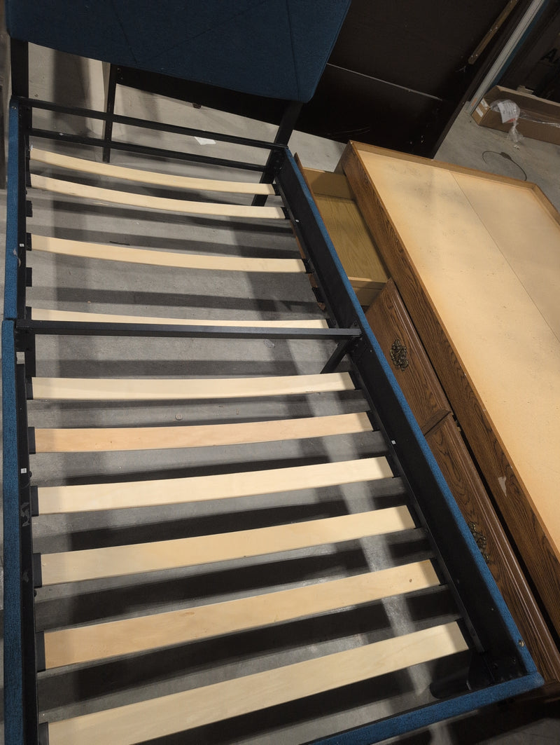 Blue Bedframe for