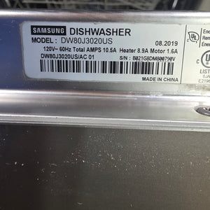 Samsung Stainless Steel Dishwasher