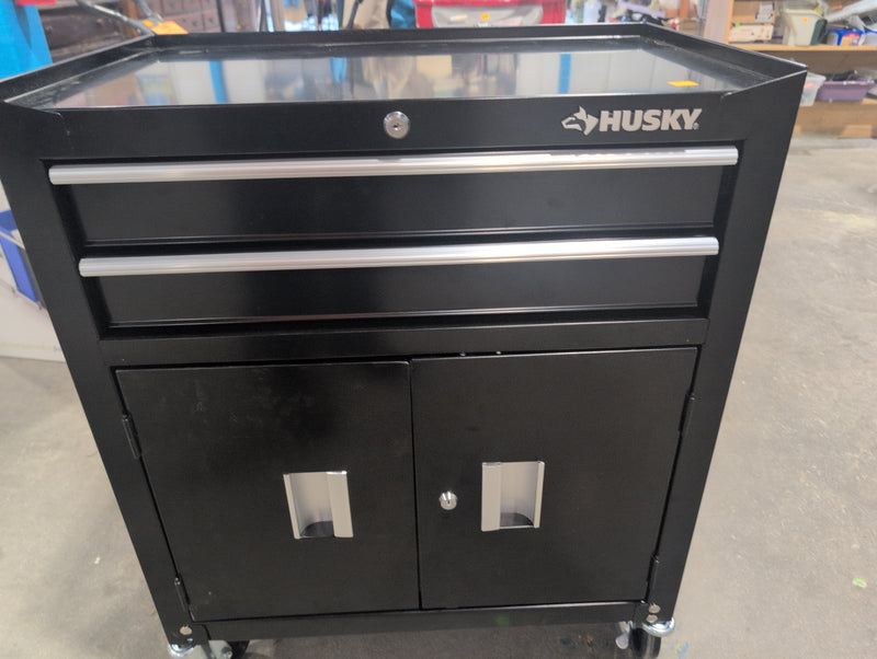 Husky Tool Storage Unit with Smaller Unit Inside