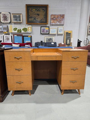 Mid-Century Modern Wooden Desk