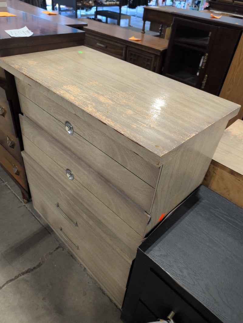 Light Grey Tall Dresser