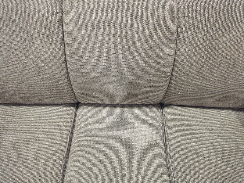 Brown Patterned 3-seater Sofabed
