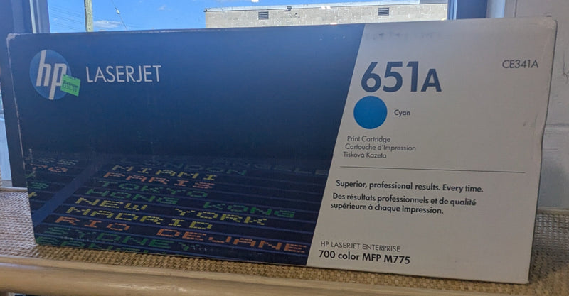 HP 651A Cyan Original LaserJet Toner Cartridge