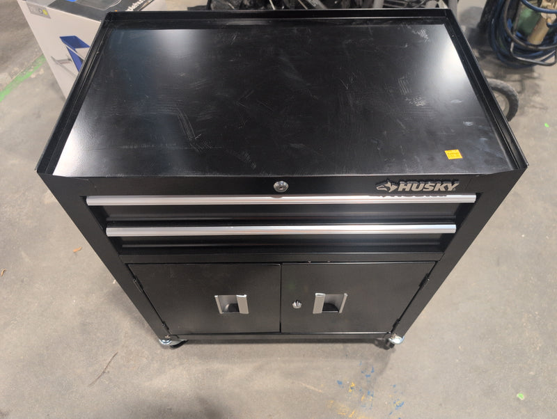 Husky Tool Storage Unit with Smaller Unit Inside
