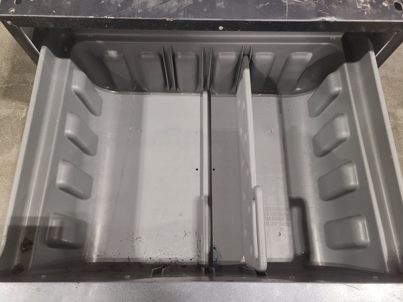 Universal Laundry Appliance Storage Pedestal with Drawer