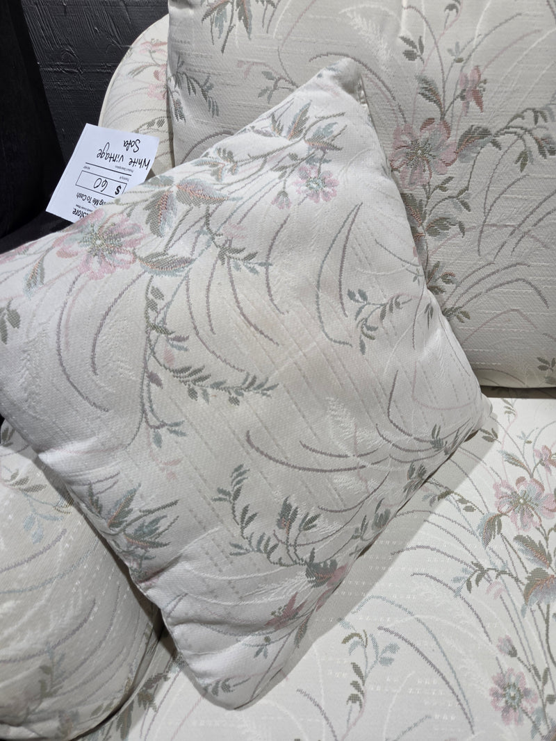 Traditional Floral Sofa