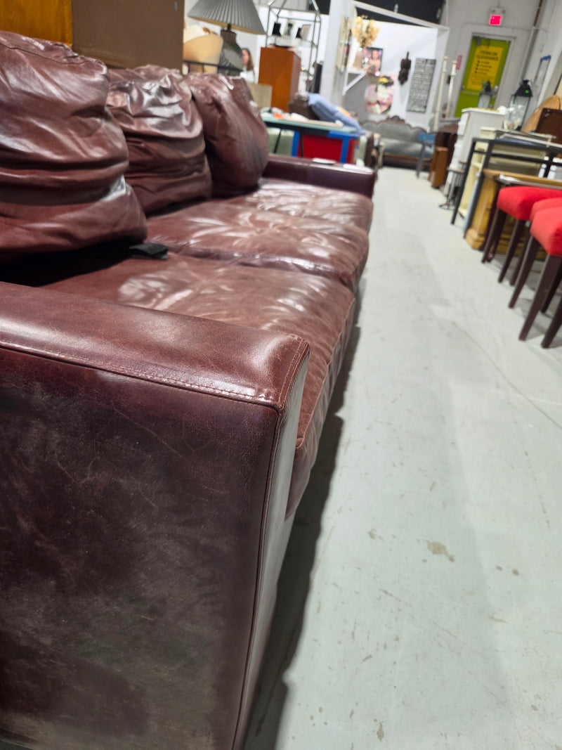 Brentwood Pleather Sofa