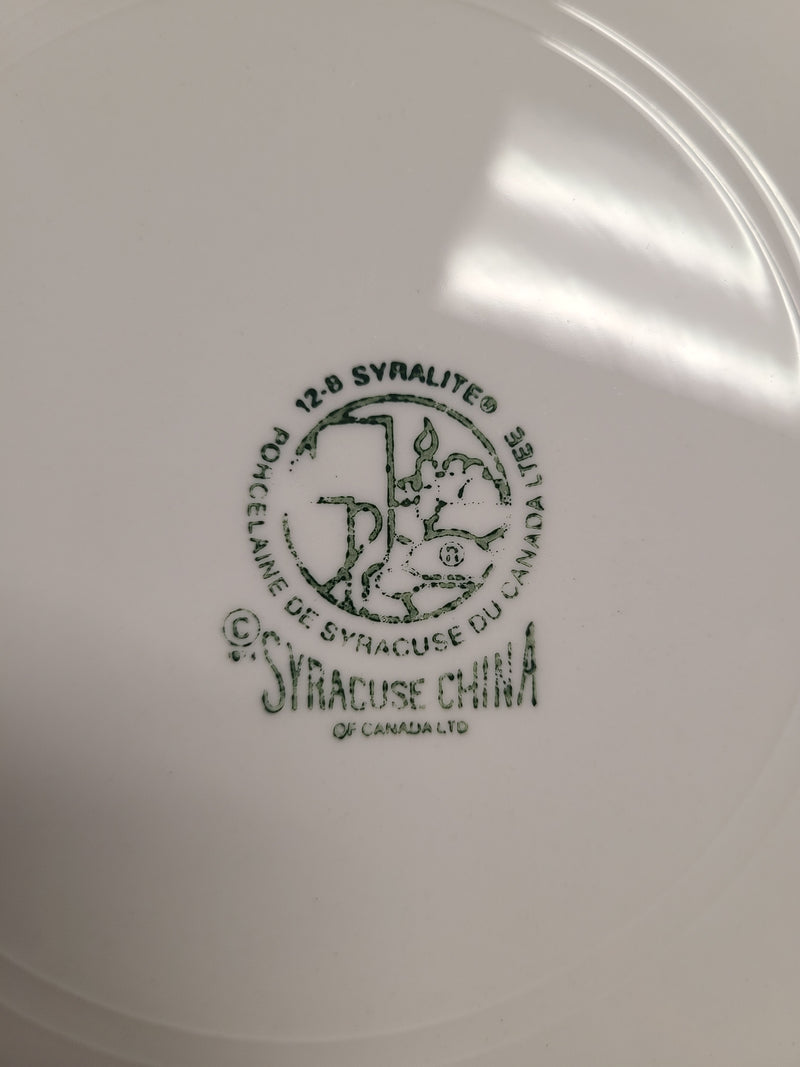 Vintage Canadian Forces Syracuse China Dinner Plate – Syralite
