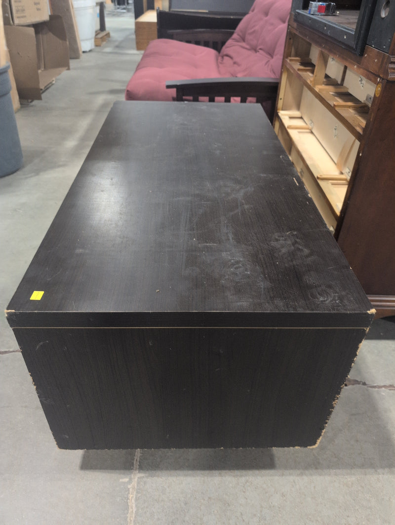 Black Mobile TV Stand