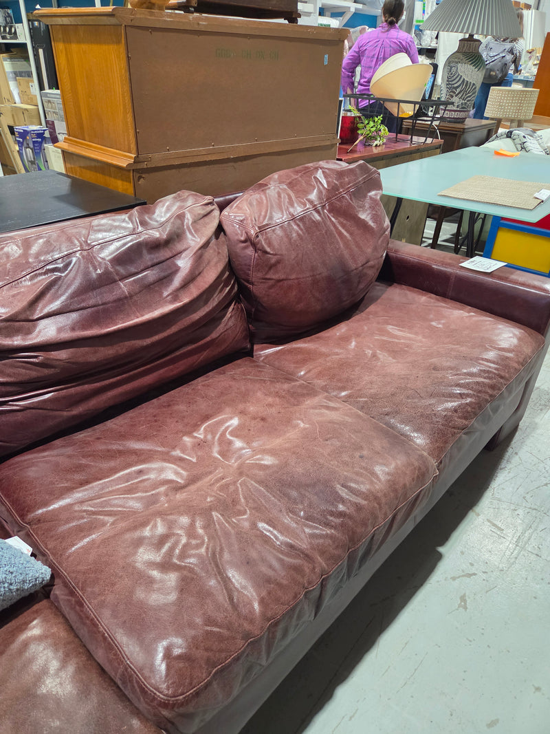 Brentwood Pleather Sofa