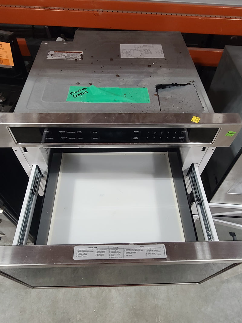 Excellent Condition Thermador Stainless Steel Built-In Microwave Drawer