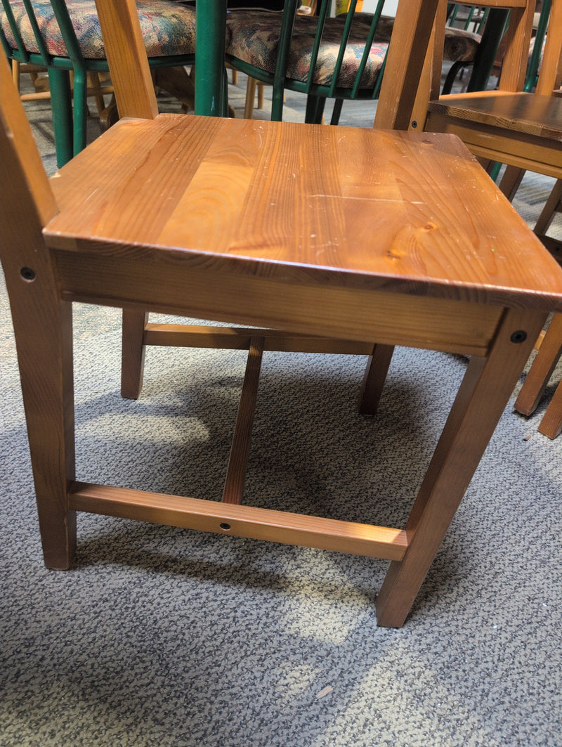 IKEA Brown Dining Table with 6 Dining Chairs