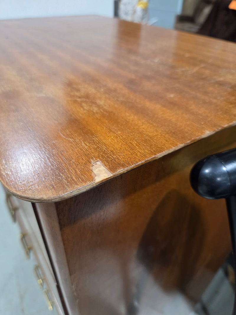 Mid-Century Modern 6-Drawer Tallboy Dresser