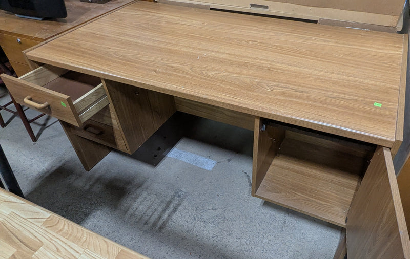 Light Brown Midcentury-style Desk