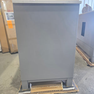 Grey and Gold Vanity with Artificial Marble Top