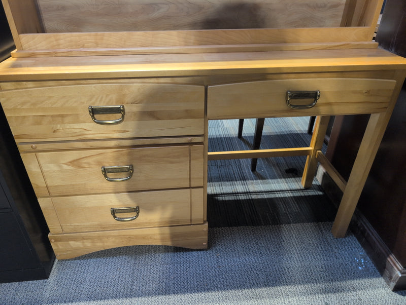 Pine 2 Tier Desk