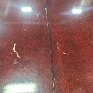 Mahogany Dining Table/ 5 Chairs