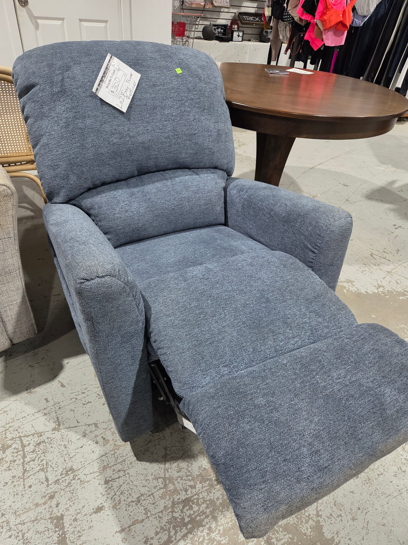 Blue La-Z-Boy Recliner