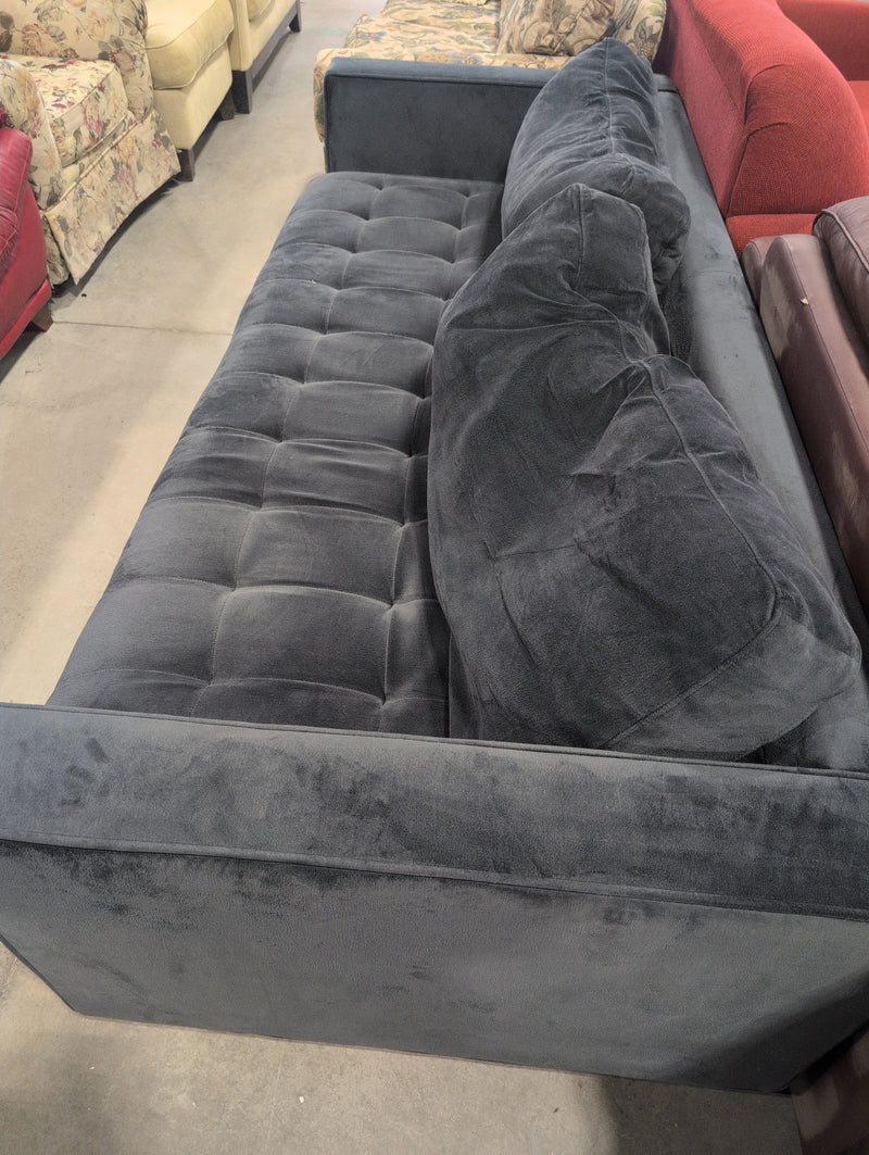 Urban Barn Large Charcoal Grey 3-Seater Sofa