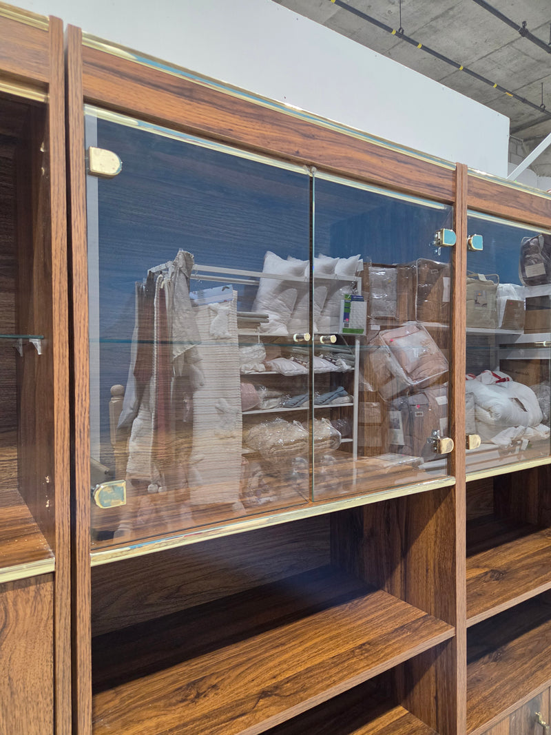 Vintage Wall Unit Bookcase Tower