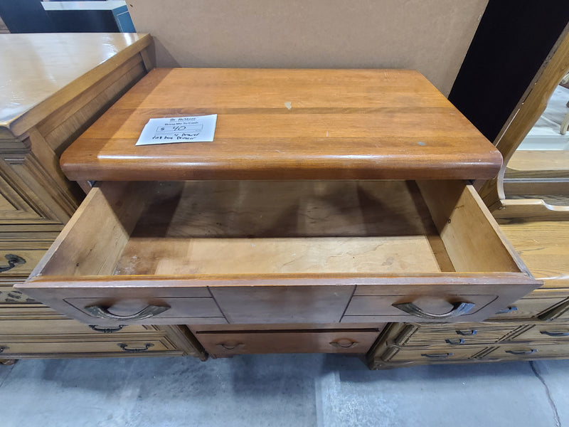 Mid-Century Modern Style 4-Drawer Wooden Dresser