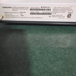 Samsung Stainless Steel Microwave