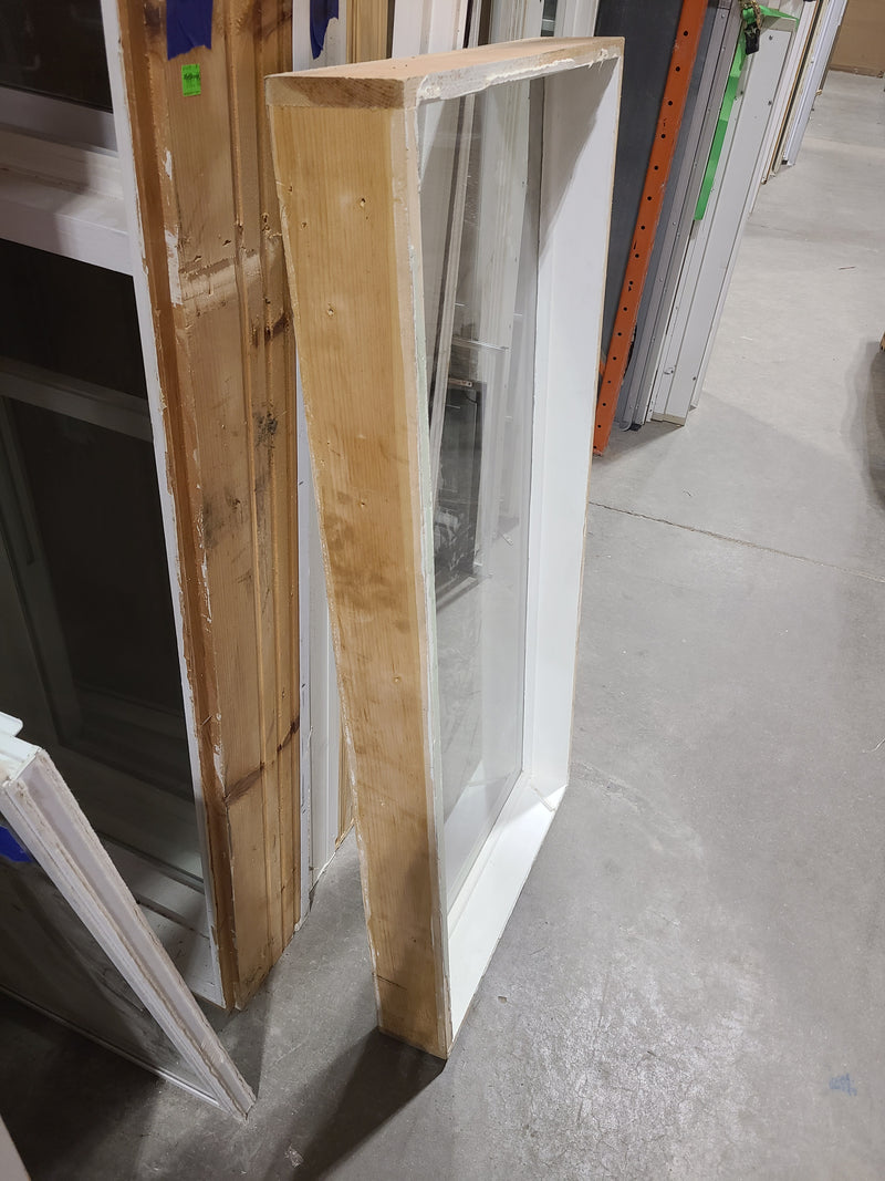 White Pine Wood-Frame Fixed Picture Window Insert / Sidelite