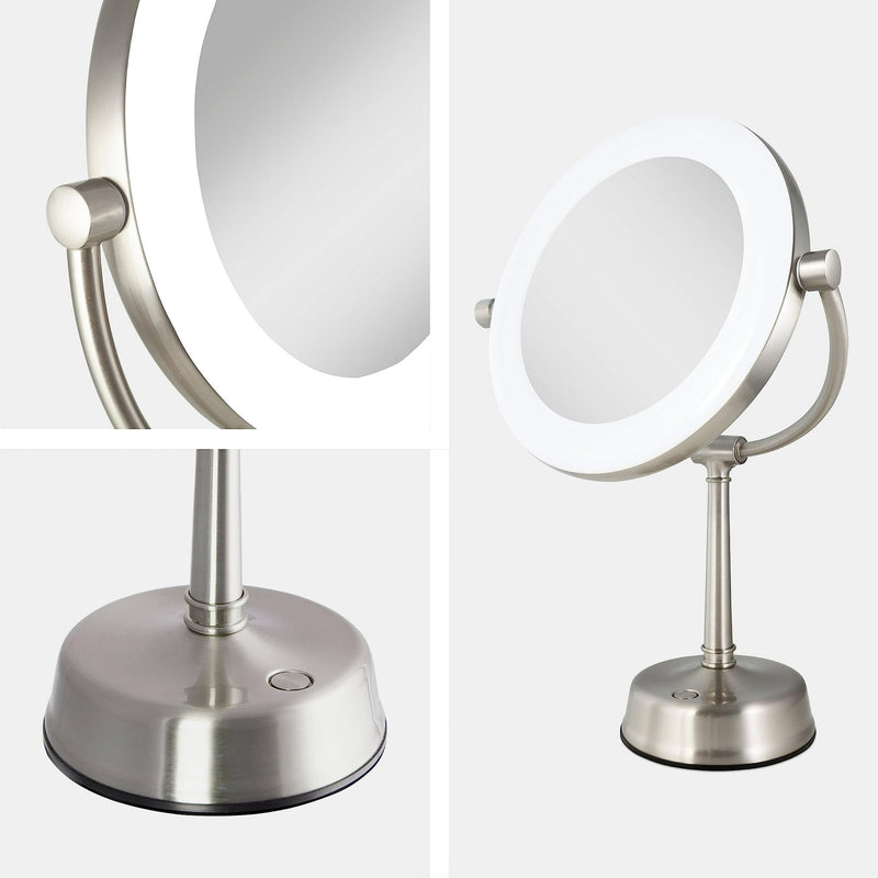 Zadro SLVRT410 Lighted Dimmable Sunlight Vanity Mirror