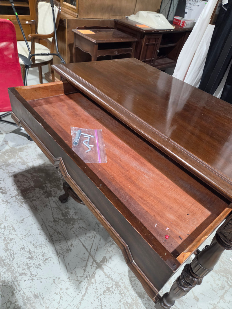 Vintage Louis XVI Style Wood Parlor Table