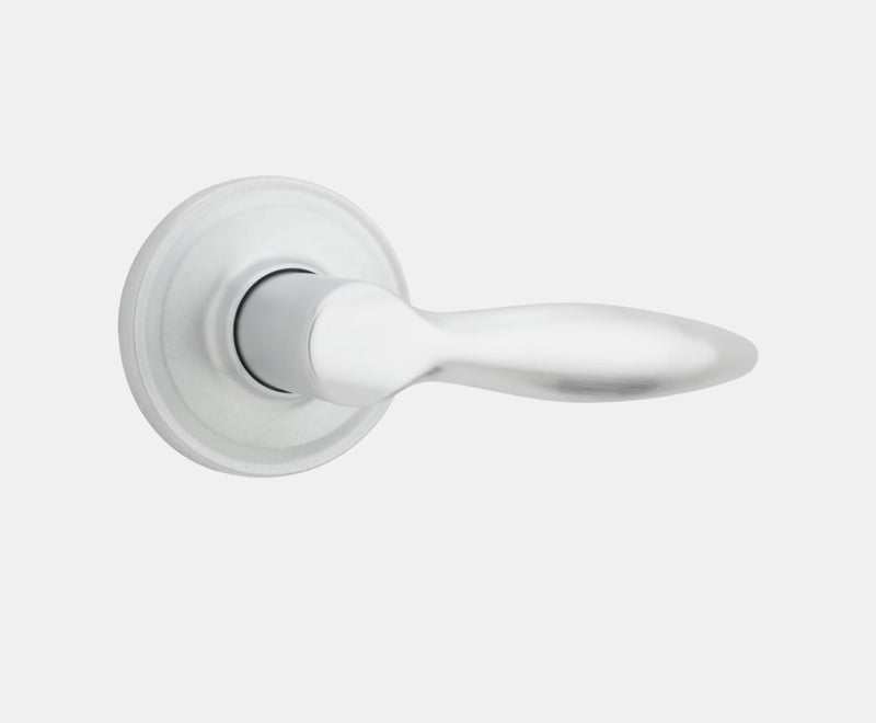 Weiser Galiano Dummy Door Lever in Satin Chrome