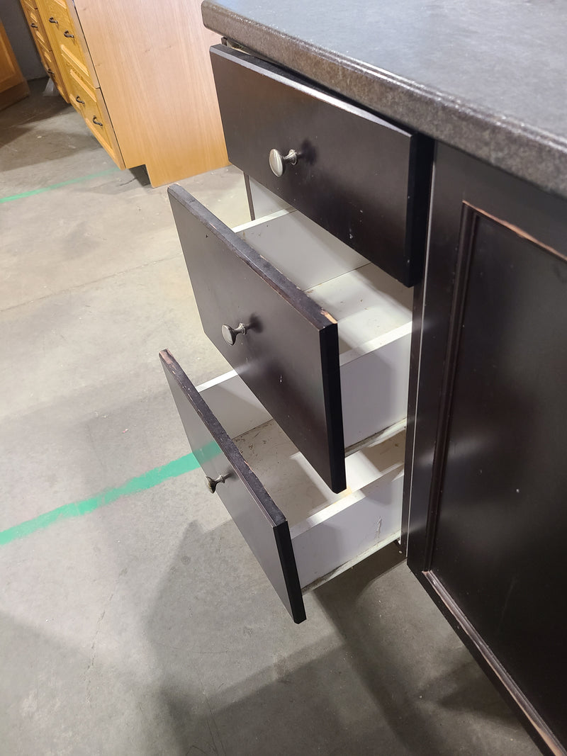 6-Drawer Single Sink Bathroom Vanity
