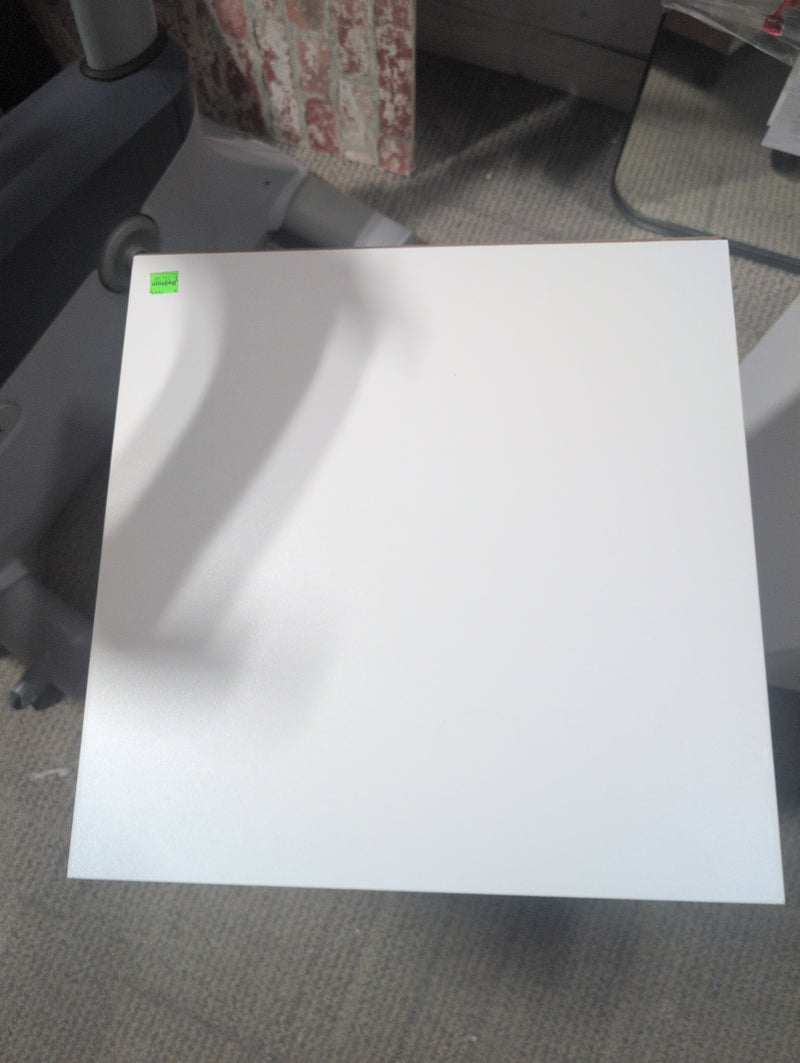 White Filing Cabinet with Wheels