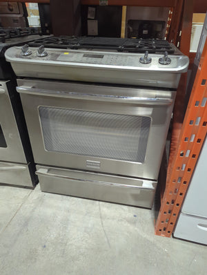 Frigidaire professional gas stove