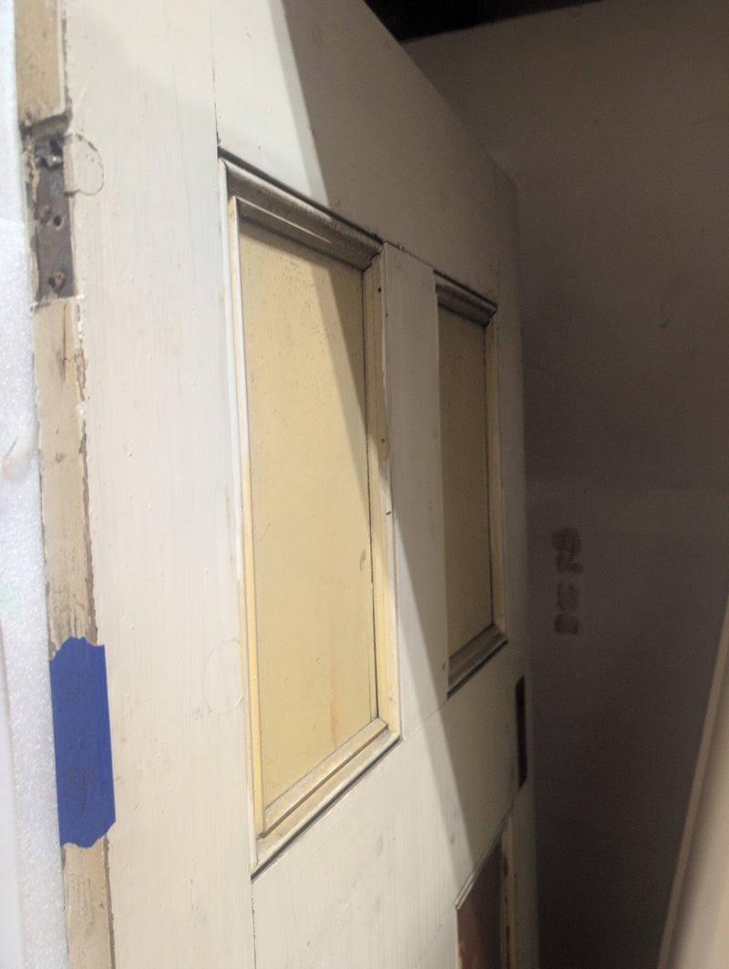 White Interior Door with Pre-Drilled Holes