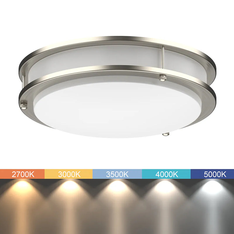 Dymond 14" Double Ring LED Ceiling Flush Mount