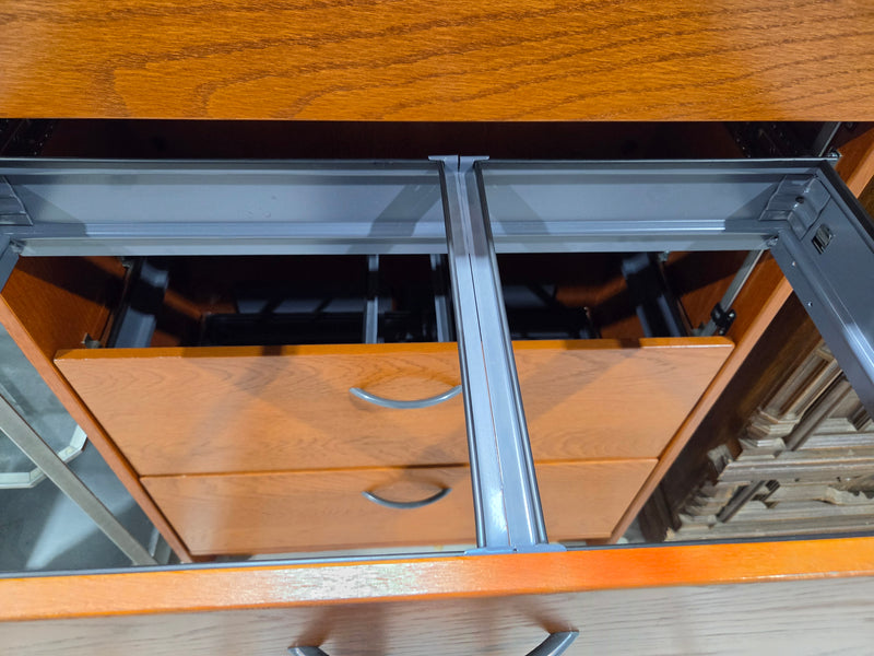 Solid Wood Lateral Filing Cabinet