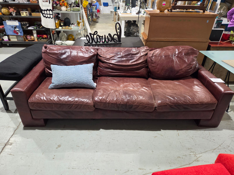 Brentwood Pleather Sofa