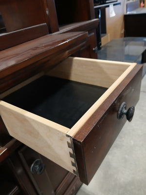 Dark Wooden Entertainment Unit