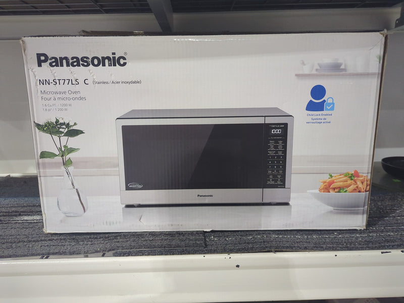 Panasonic 1.6 Cu. Ft. Microwave with Inverter & Sensor