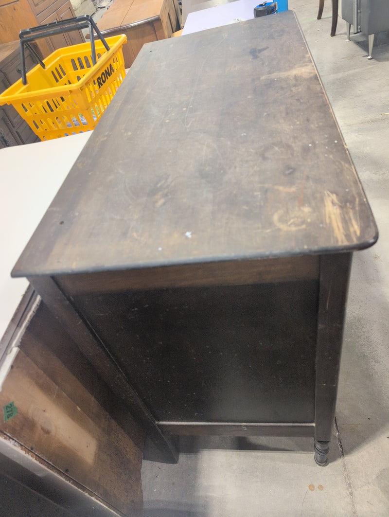Dark Brown 4 Drawer Dresser