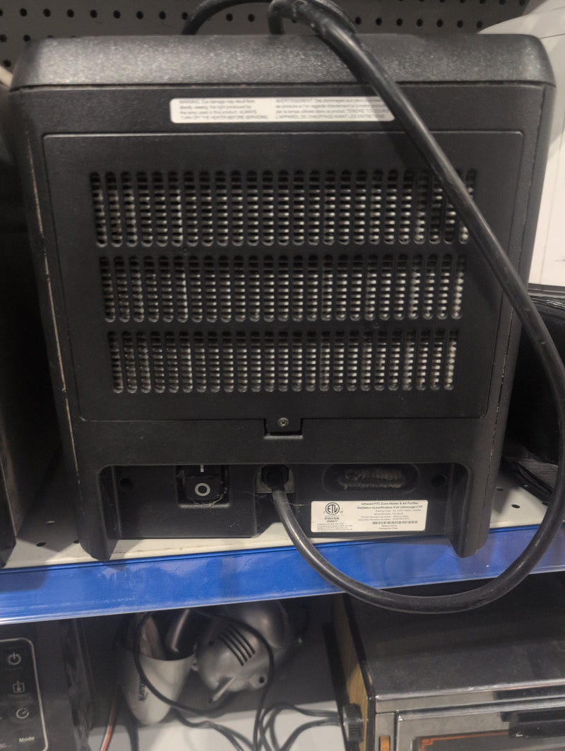 Infrared PTC Zone Heater and Air Purifier
