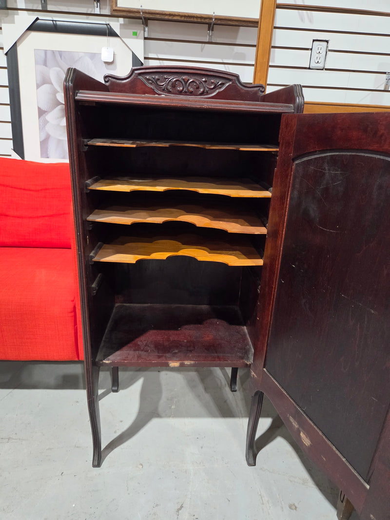 Antique Record Cabinet