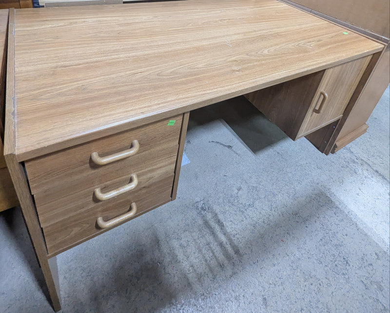 Light Brown Midcentury-style Desk
