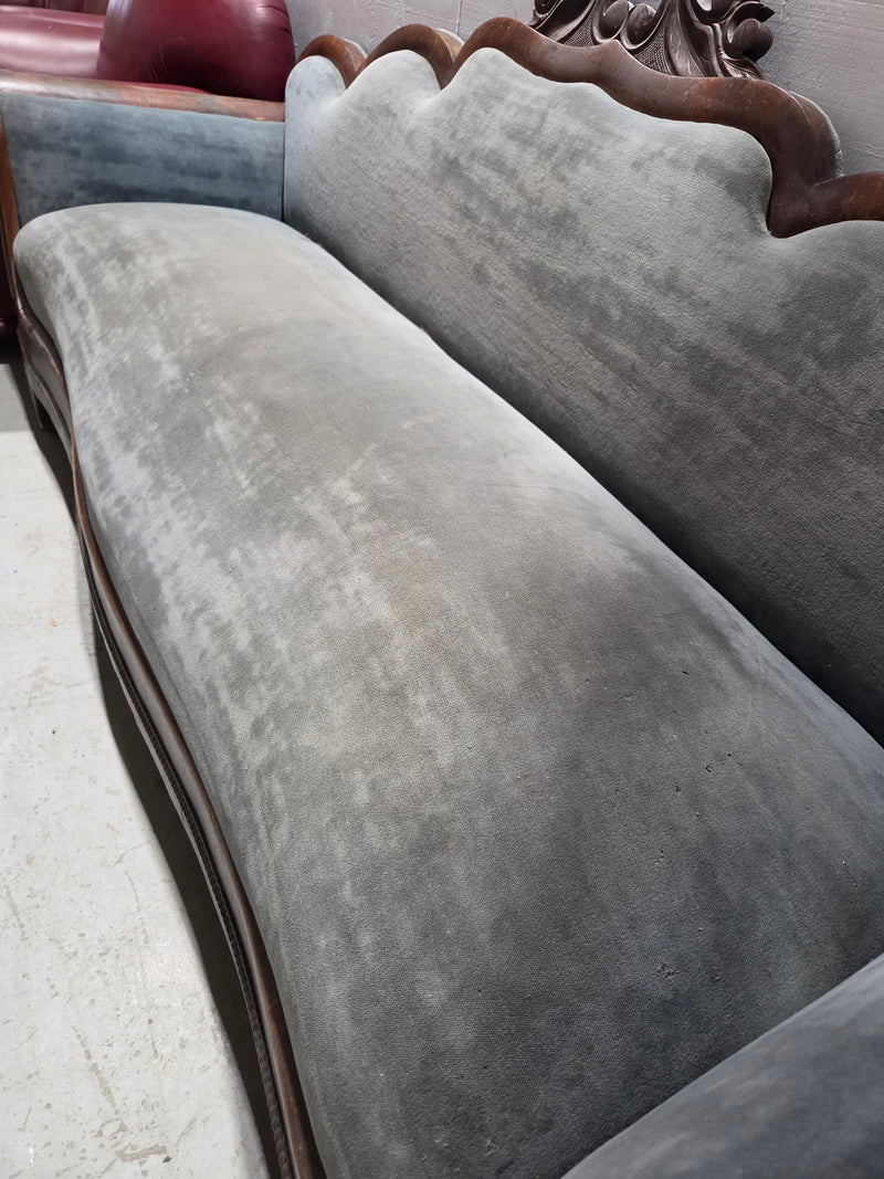 Victorian Camelback Sofa