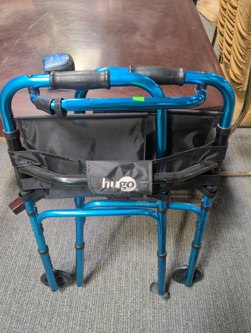 Hugo Blue Folding Walker