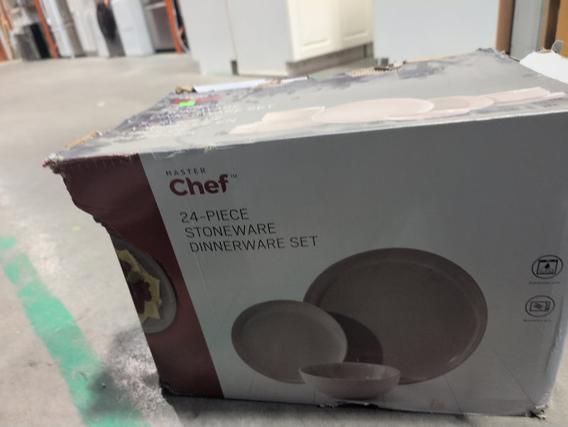 MasterChef 24 Piece Stoneware Dinnerware Set