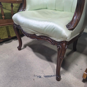 Antique Victorian Tufted Chair